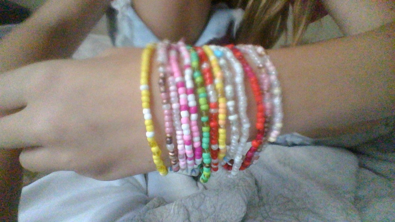 cute bracelets :D
